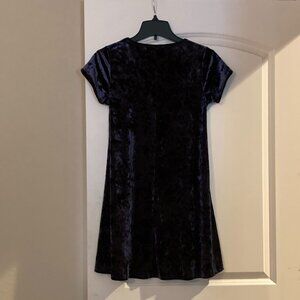 Blue Velvet Z Supply Dress